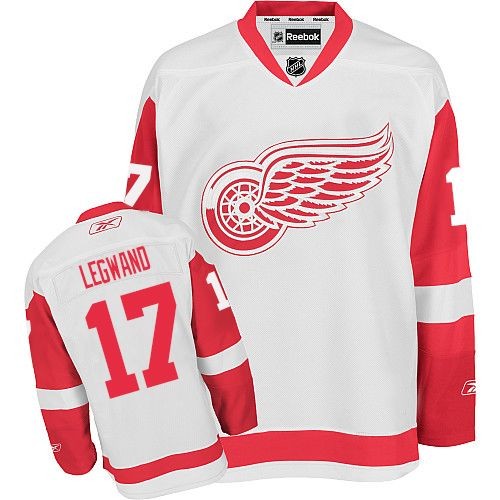 Reebok Detroit Red Wings NO.17 David Legwand Men's Jersey (White Premier Away) Reebok Detroit Red Wings NO.17 David Legwand Men's Jersey (White Premier Away)