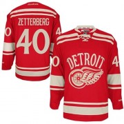 Reebok Detroit Red Wings NO.40 Henrik Zetterberg Men's Jersey (Red Authentic 2014 Winter Classic) Reebok Detroit Red Wings NO.40 Henrik Zetterberg Men's Jersey (Red Authentic 2014 Winter Classic)
