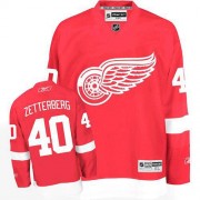 Reebok Detroit Red Wings NO.40 Henrik Zetterberg Youth Jersey (Red Premier Home)