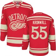Reebok Detroit Red Wings NO.55 Niklas Kronwall Men's Jersey (Red Authentic 2014 Winter Classic)