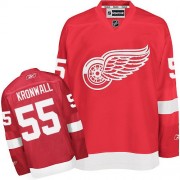 Reebok Detroit Red Wings NO.55 Niklas Kronwall Men's Jersey (Red Premier Home)