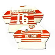 CCM Detroit Red Wings NO.16 Vladimir Konstantinov Men's Jersey (White Authentic Throwback)