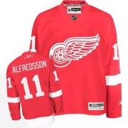 Reebok Detroit Red Wings NO.11 Daniel Alfredsson Men's Jersey (Red Authentic Home)